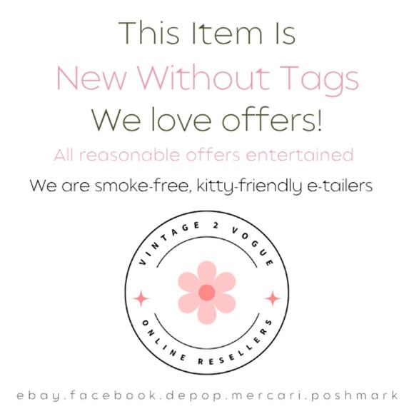 ZAC & RACHEL Black Cropped Pull-On Pants, Size 10 (NWOT) - Picture 2 of 7